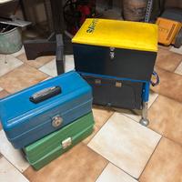 Set valigette-sgabello per Pesca