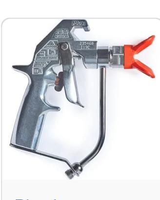 Pistola airless silver plus