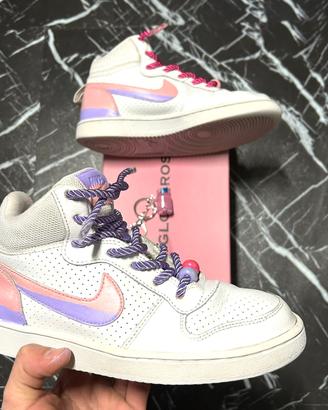 💗 NIKE CUSTOM ROSA/LILLA – PEZZO UNICO 💜  EU37.5