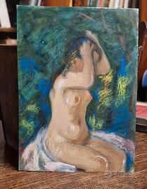 Leone Marcon (Bo, 1895 - ?) "Nudo femminile"  15x2