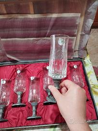 Servizio 6 flûte in cristallo Bleikristall