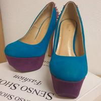 Scarpe donna Senso Shoe con tacco e plateau n.37