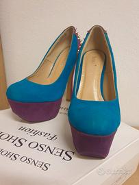 Scarpe donna Senso Shoe con tacco e plateau n.37