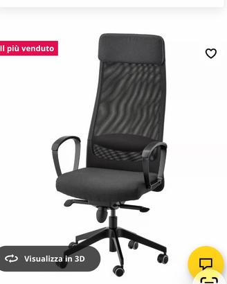 Sedia ufficio Markus ikea