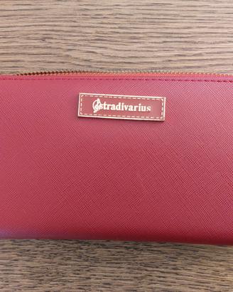 Portafoglio rosso Stradivarius