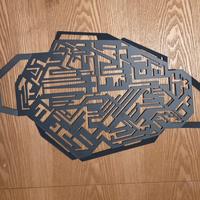 Alessi Vassoio Hellraiser grigio Karim Rashid