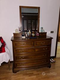Cassettiera in legno