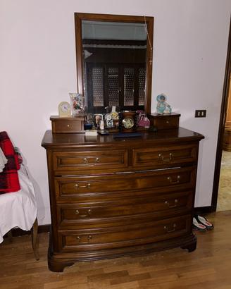 Cassettiera in legno