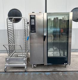 Forno Zanussi a gas a 20 teglie Easysteam plus