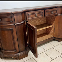 PREGIATAcredenzaSERVANTEmezzalunaNAPOLEONEiii,'900