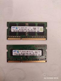 RAM Samsung DDR III 2 e 4 gb