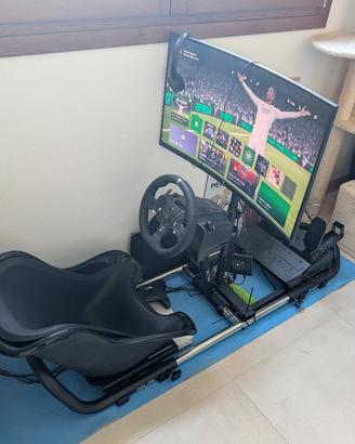 Postazione (rig) simulatore completo  SIMRACING