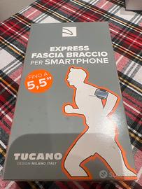 Fascia braccio x smartphone Tucano