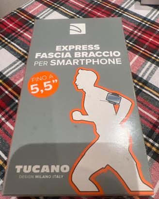 Fascia braccio x smartphone Tucano