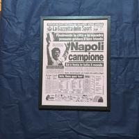 Gazzetta dello sport napoli campione 1986/87