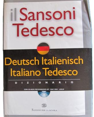 Dizionario Italiano-Tedesco-Italiano Sansoni