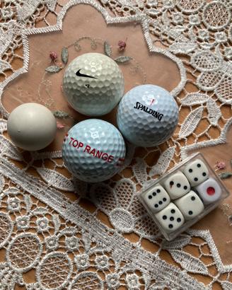 Set golf calcio balilla dadi fischietto calcio