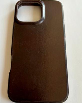 Custodia in pelle per iPhone 16 Pro Max con MagSaf