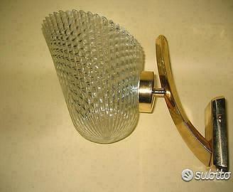 Applique del 1940 in coppia, Venini diamante