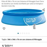PISCINA ROTONDA CON SISTEMA FILTRANTE!