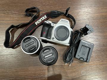 Pentax k-50 + 18-55 + 50-200