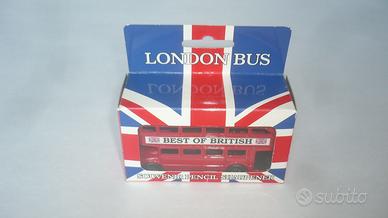 Modellino in scala classico Bus Inglese doppio