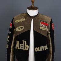 Giubbotto in pelle Biker Racing Melbourne Benzene
