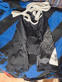 pantaloncini salopette bicicletta  fondello in gel