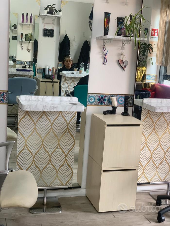 Lavaggio Arredamento Parrucchiere Economico Mobile Retrolavaggio