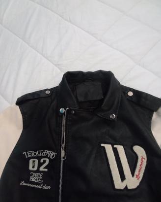 Giubbotto in simil pelle