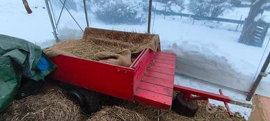 Carrello per motocoltivatore