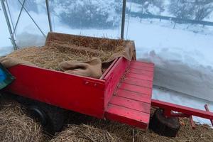 Carrello per motocoltivatore