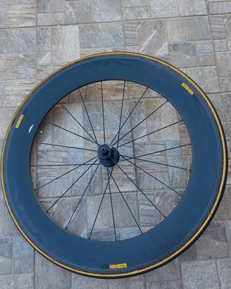 ruota posteriore carbonio mavic cosmic 80 no disco