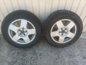 2 cerchi e gomme golf  4