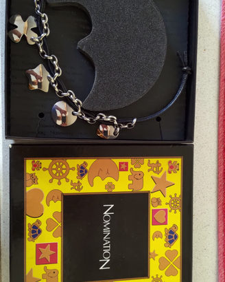 Collana Nomination con 5 ciondoli SALDI 3x2