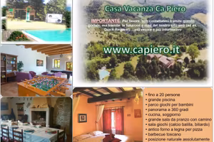 Casa Vacanza Ca Piero con piscina max.20 person