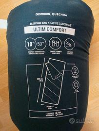 Sacco a pelo ARPENAZ 10°ULTIM COMFORT COTONE blu