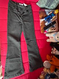 Jeans nero vita alta berska