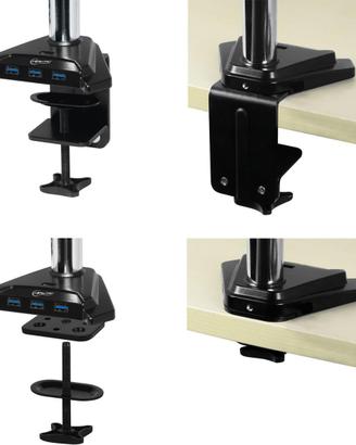 Artic - Z2 Pro - braccio porta 2 monitor