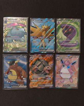 Lotto Full Art Pokémon 151 Eng
