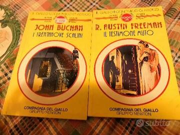 2 Libri Gialli di John Buchan e R. Austin Freeman