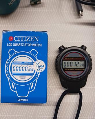 Cronometro sportivo gara 1/1000 Citizen LSW9108-D