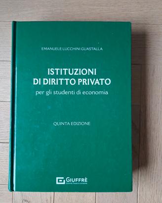 Istituzioni di diritto privato Bocconi