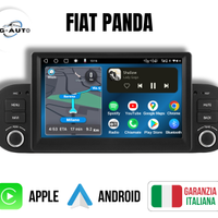 Fiat Panda Autoradio Android 2 din KIT COMPLETO