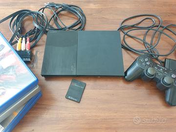 NUOVA PlayStation 2 ps2 + memory card + giochi