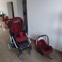 Trio babylux modello queen rosso