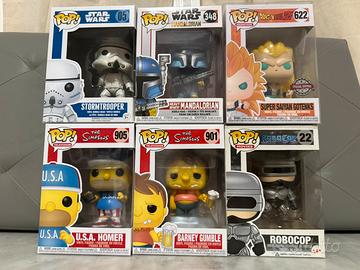 Funko Pop Cinema / Serie TV / Anime Mix (6 pezzi)
