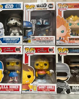 Funko Pop Cinema / Serie TV / Anime Mix (6 pezzi)