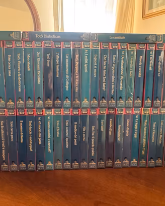 62 VHS ORIGINALI DI TOTÒ -GRANDE COLLEZIONE