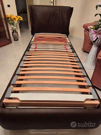 coppia letti singoli in ecopelle